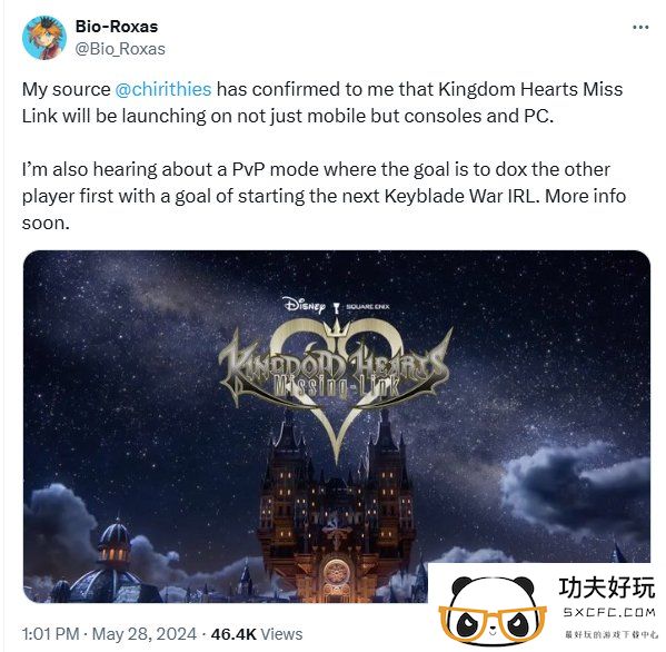 曝《王国之心：Missing Link》将登陆PC和主机平台